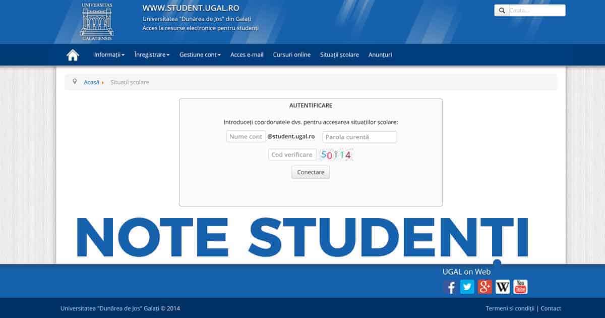 actualizare note
