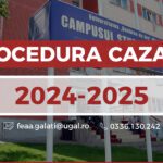 Anunț privind procedura de cazare în căminele studențești