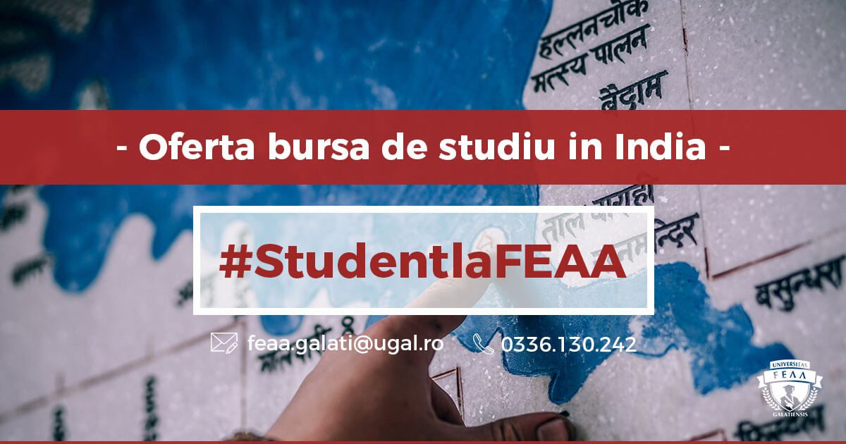 Oferta burse de studiu in India