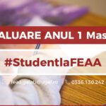 Evaluarea studenţilor din anul I masterat la sfârşitul anului universitar 2024-2025